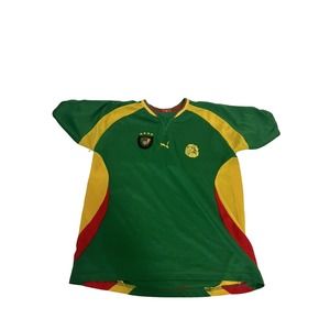 Mens Cameroon Soccer‎ Shirt Size Large 2000-01